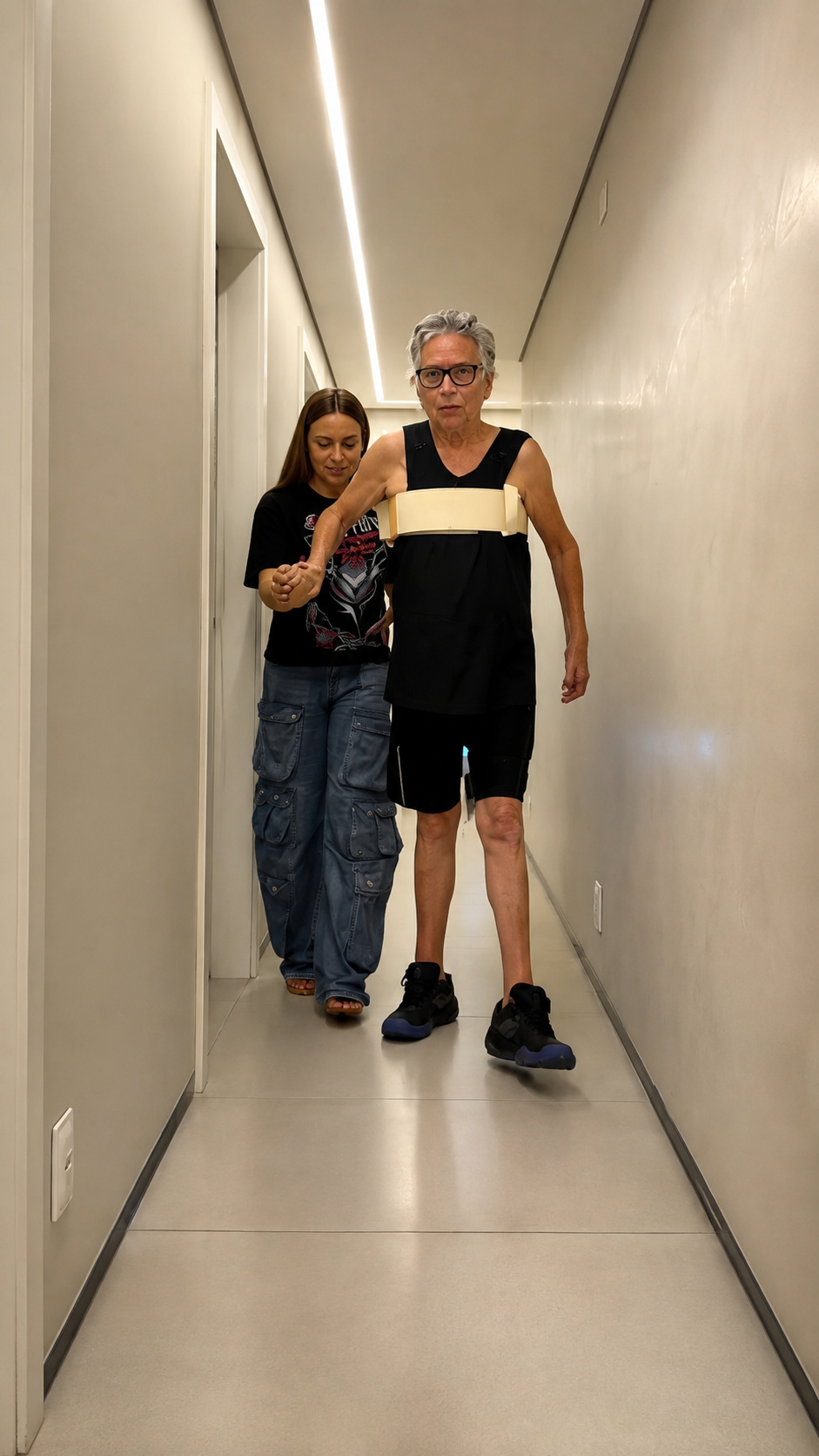 Avaliação de marcha com exoesqueleto